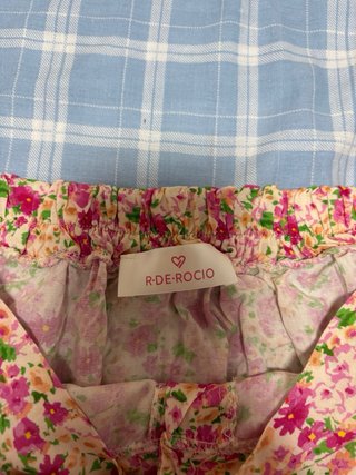 Falda larga floral talla única