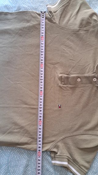Polo Tommy Hilfiger Talla S Verde Oliva