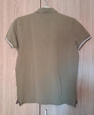 Polo Tommy Hilfiger Talla S Verde Oliva