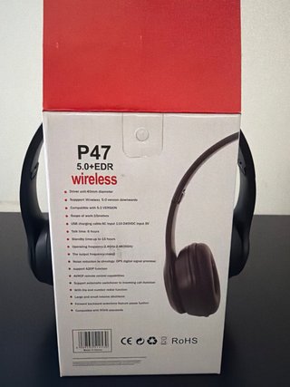 Auriculares Inalambricos P47 Bluetooth 5.0+EDR