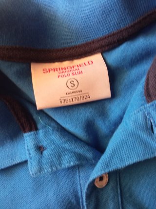 Polo Springfield azul
