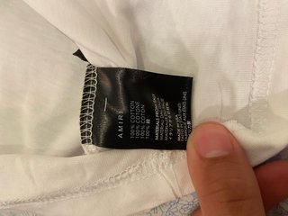 Camiseta Amiri Blanca