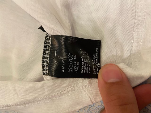 Camiseta Amiri Blanca