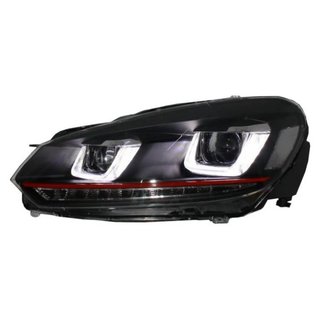 Faros delanteros Led Volkswagen Golf VI 6 Red edit