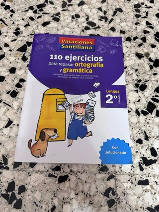 3 libros Vacaciones Santillana Segundo de Primaria