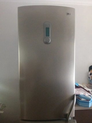 Nevera LG gris
