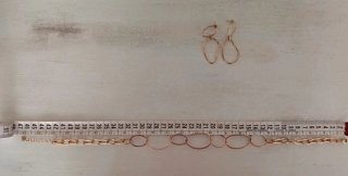 Conjunto collar y pendientes Aluzina Joyas