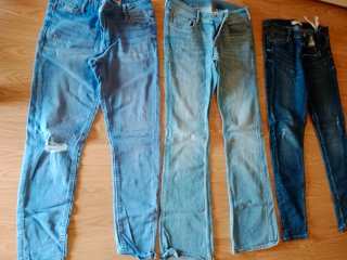 LOTE Pantalones vaqueros largos mujer
