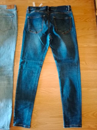 LOTE Pantalones vaqueros largos mujer