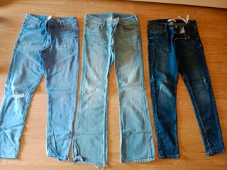 LOTE Pantalones vaqueros largos mujer