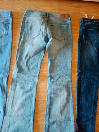 LOTE Pantalones vaqueros largos mujer