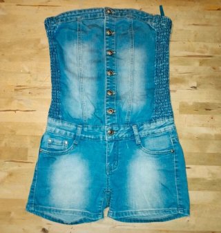 Pack vestidos y mono vaquero