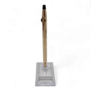 BOLIGRAFO CROSS NA FBI NATIONAL ACADEMY CHAPADO ORO 10K+ ESTUCHE