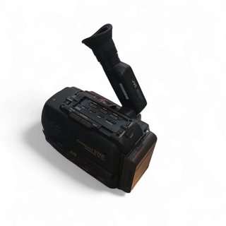 CAMARA DE VIDEO COMPACT VHS JVC CON CARGADOR, 2 BATERIAS Y MALETIN