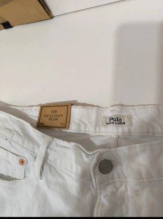 Polo Ralph Lauren Blancos Tipo vaqueros, XL XXL