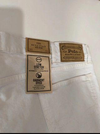 Polo Ralph Lauren Blancos Tipo vaqueros, XL XXL