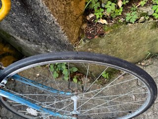 Bicicleta de carreras Jean-Car azul