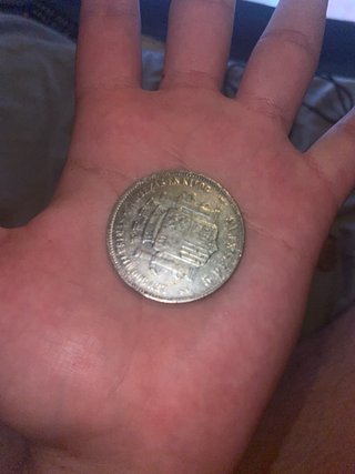 Moneda 5 Pesetas Plata 1870