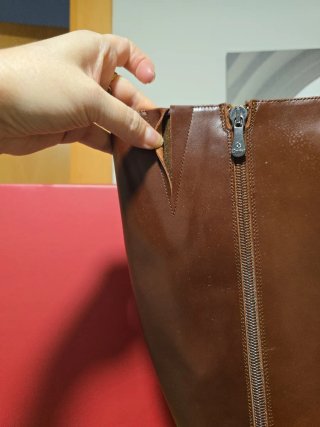 Botas altas DANSI marrón oscuro