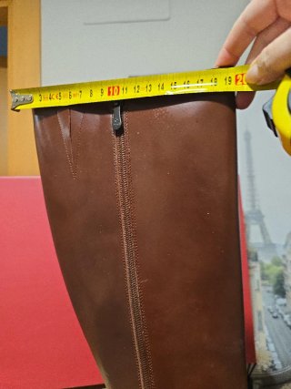 Botas altas DANSI marrón oscuro