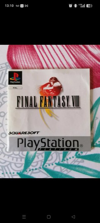 Final Fantasy VIII PS1 Platinum