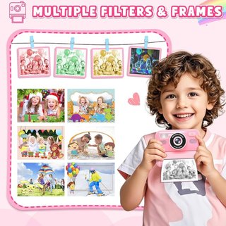 SIN ABRIR Cámara Fotos Infantil Instantánea 1080P