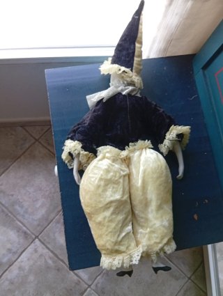 Muñeca de porcelana antigua