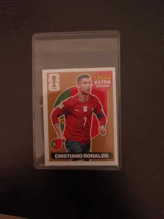 Cromo Panini Cristiano Ronaldo Extra Sticker