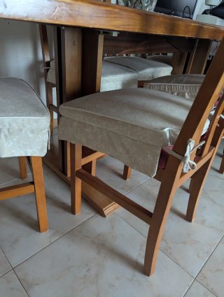 Mesa de comedor y /o 6 sillas