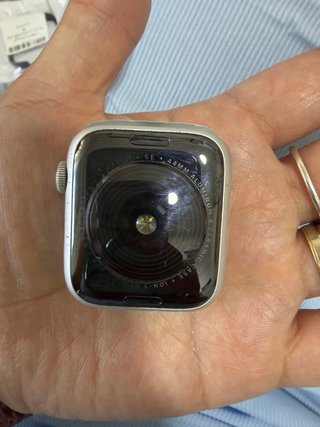 Apple Watch SE 44mm Plata/Blanco