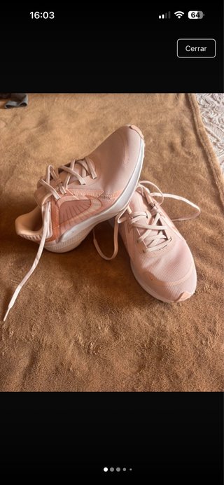 Zapatillas Running Nike Rosa y Blancas