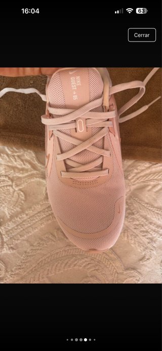 Zapatillas Running Nike Rosa y Blancas