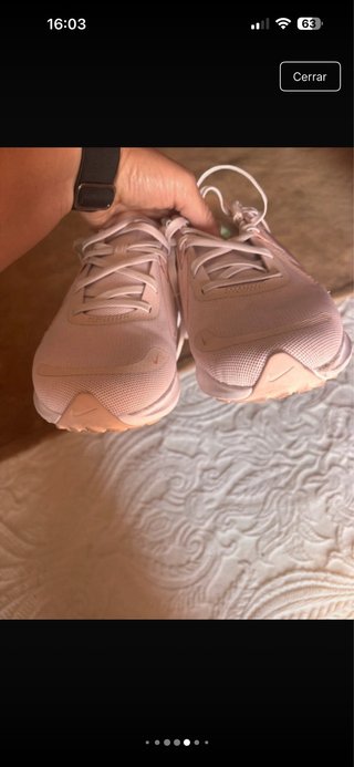 Zapatillas Running Nike Rosa y Blancas