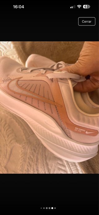 Zapatillas Running Nike Rosa y Blancas