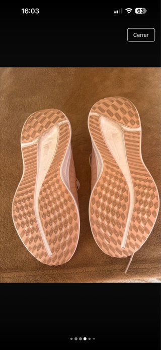 Zapatillas Running Nike Rosa y Blancas