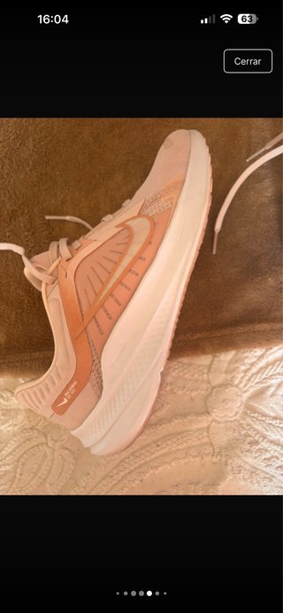 Zapatillas Running Nike Rosa y Blancas