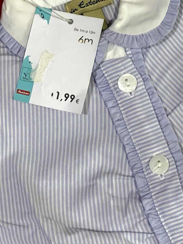 CAMISA BLUSA BEBÉ NUEVA