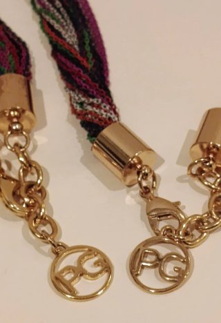 Conjunto Purificación García collar y pulsera