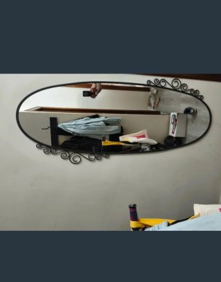 Espejo pared. Vertical y horizontal