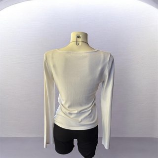 Rebeca Zara Blanca Manga Larga