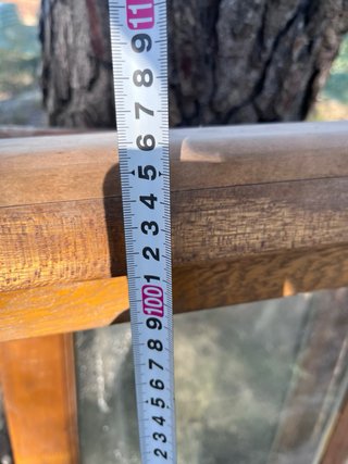 Lote de ventanas de madera con doble cristal