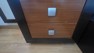 Dormitorio completo madera y tela