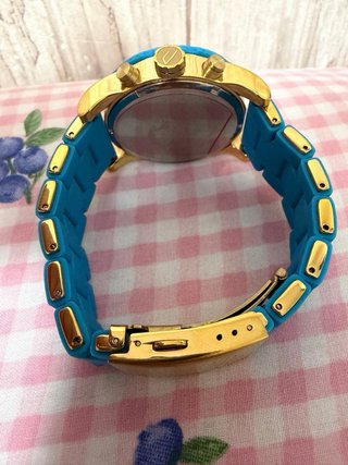 Reloj Diesel DZ5360 Original Azul y Dorado
