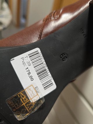 Botas altas DANSI marrón oscuro