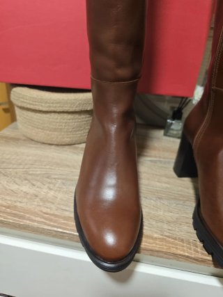 Botas altas DANSI marrón oscuro