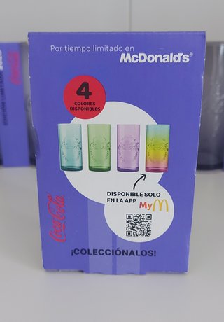 Set 5 Bicchieri Coca-Cola McDonald's Edizione Limitata