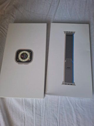 Apple Watch Ultra Azul/Gris Only box empty