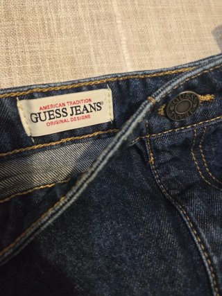 Hyunjin totebag denim Guess Jeans