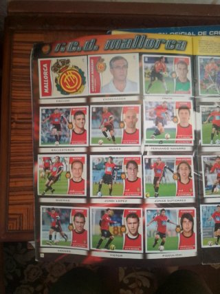 Lote álbumes de la liga totalmente completos