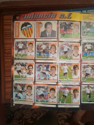 Lote álbumes de la liga totalmente completos